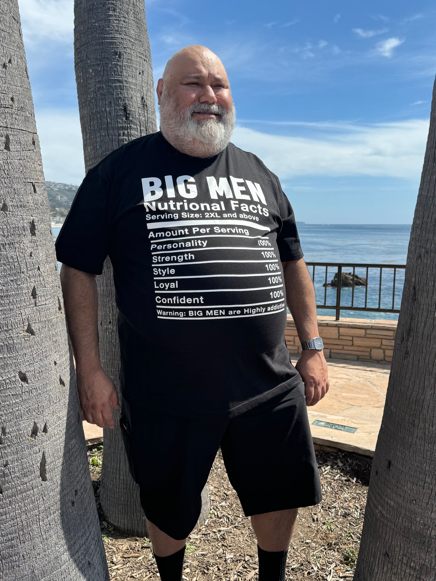 Big Men Nutritional Facts T-Shirt